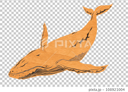 木工鯨魚插畫 108921004