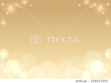ラグジュアリーベージュのキラキラ背景 108921042