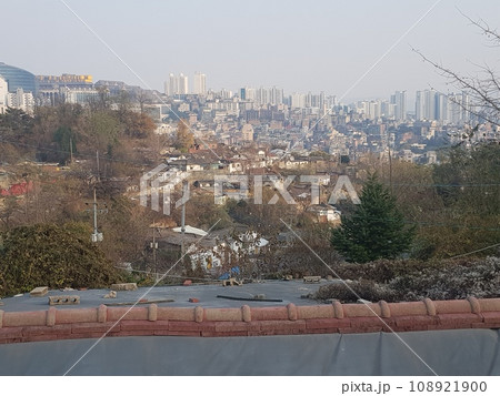 demolished house before reconstruction 108921900