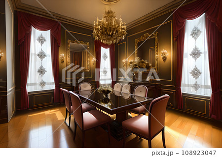 ゴージャスな部屋 ダイニング 4 ゴージャスな部屋 ダイニング 4 108923047