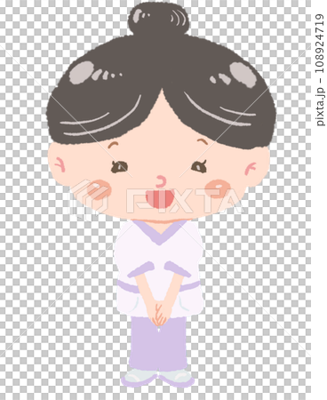 Therapist's whole body posture, careful standing pose 108924719