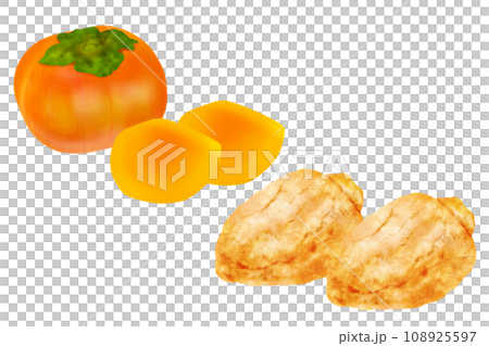 Dried persimmon Dried persimmon 108925597