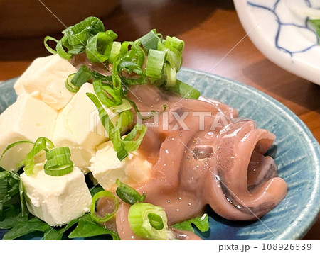 居酒屋メニュー・塩からクリームチーズ 108926539