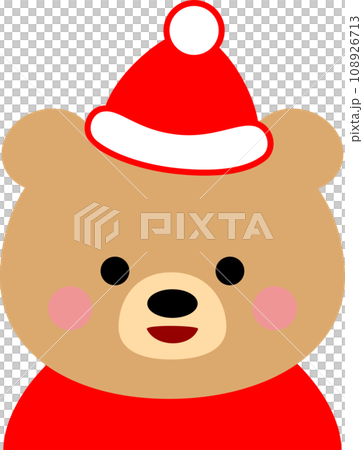 クマのサンタクロース クマのサンタクロース 108926713