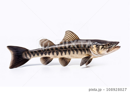 Image of snakehead fish isolated on white background. Animal., Fishs., Food. 108928027