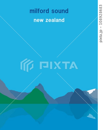 ミルフォードサウンド　milford　sound　ニュージーランド　new　zealand 108928683