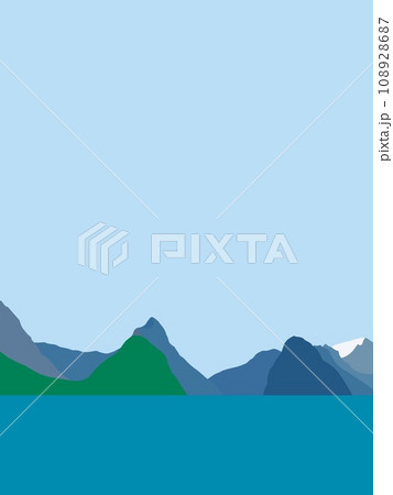 ミルフォードサウンド milford sound ニュージーランド new zealand ミルフォードサウンド milford sound ニュージーランド new zealand 108928687