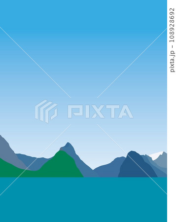 ミルフォードサウンド　milford　sound　ニュージーランド　new　zealand 108928692