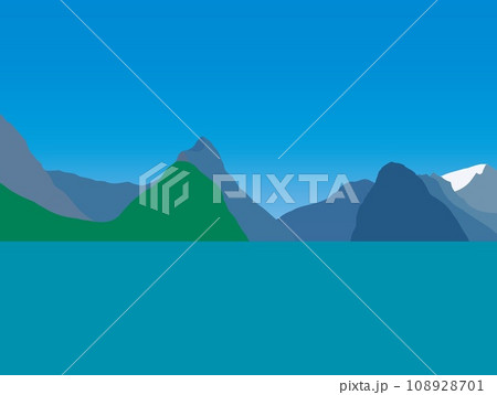 ミルフォードサウンド milford sound ニュージーランド new zealand ミルフォードサウンド milford sound ニュージーランド new zealand 108928701