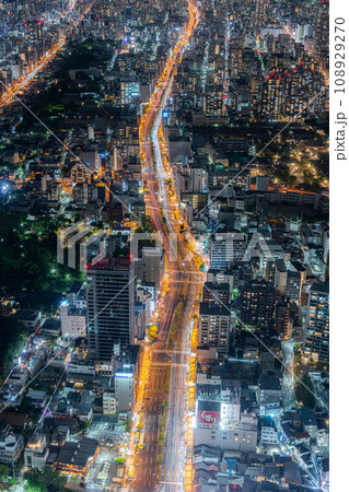 あべのハルカスから見た夜景3 108929270