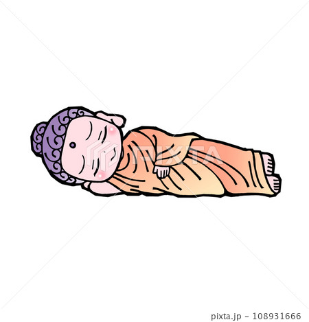 お釈迦様（寝1・困る1 108931666