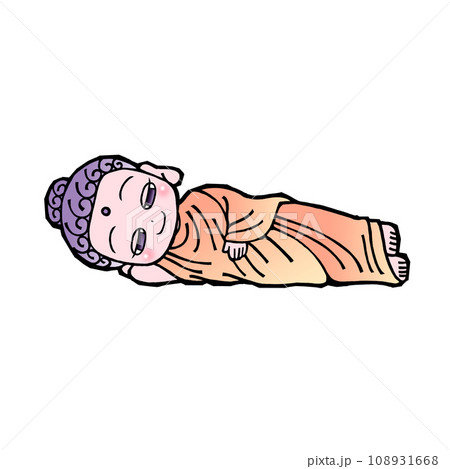 お釈迦様（寝1・とろん 108931668