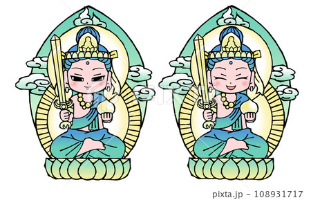 セット・虚空蔵菩薩 108931717