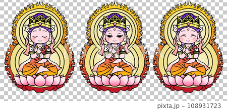 セット・大日如来A 108931723