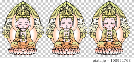 セット・弥勒菩薩 108931768