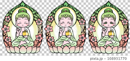 セット・薬師如来 セット・薬師如来 108931770