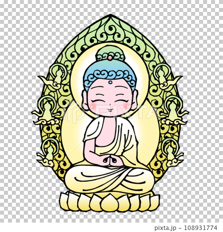 阿彌陀如來(坐著,笑) 阿彌陀如來(坐著,笑) 108931774