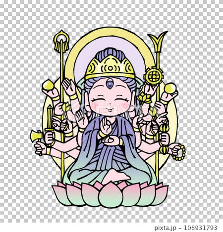 准胝観音菩薩（笑 108931793