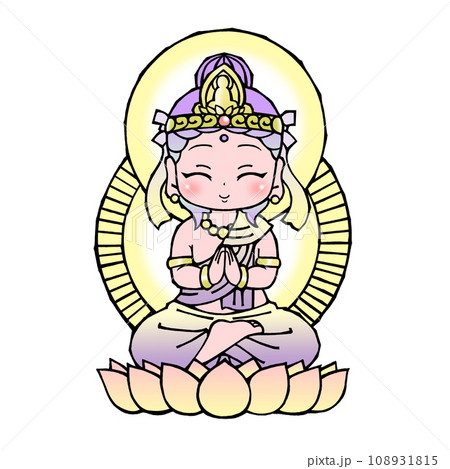 観音菩薩(笑 観音菩薩(笑 108931815