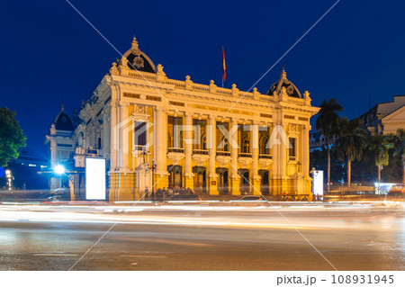 Hanoi Opera House, aka the Grand Opera House, located in Hanoi, Vietnam. Translation 108931945