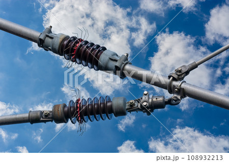 Insulators against the sky. 108932213
