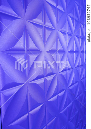 Blue leather with texture structure 108932747