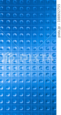 Blue leather with texture structure 108932755