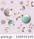 Merry Christmas Happy New Year design 108934109