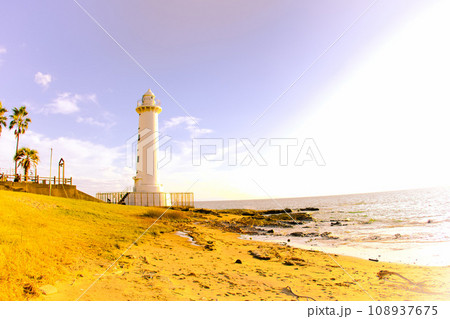[愛知県]知多郡美浜町の野間崎灯台 108937675