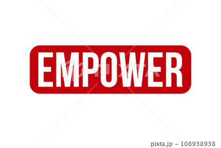 Empower Rubber Stamp Seal Vector 108938938