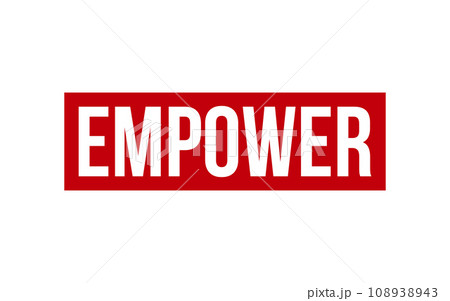 Empower Rubber Stamp Seal Vector Empower Rubber Stamp Seal Vector 108938943