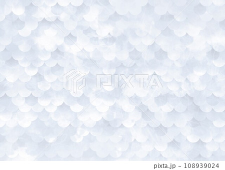 和紙鱗模様銀色 108939024