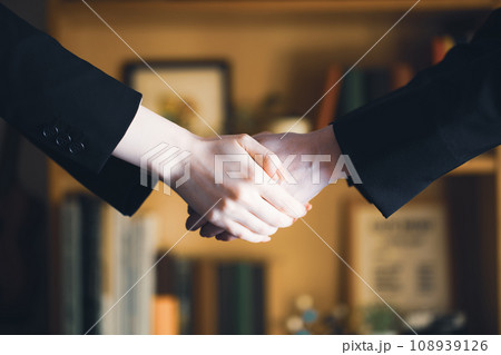 握手のビジネスイメージ 108939126