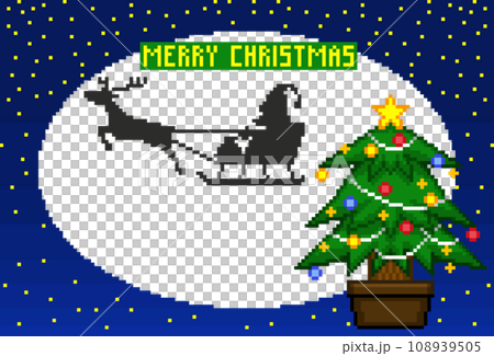 聖誕像素藝術 108939505