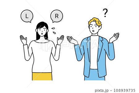 英会話、白人男性に英語発音lとrが通じなくて困る日本人女性 英会話、白人男性に英語発音lとrが通じなくて困る日本人女性 108939735