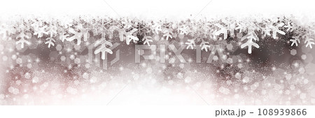 クリスマス　雪　冬　風景　背景 108939866