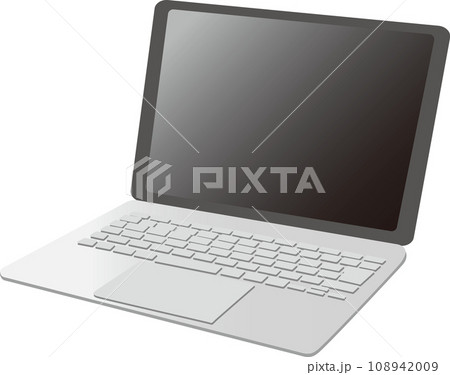 ノートパソコンのイラスト ノートパソコンのイラスト 108942009