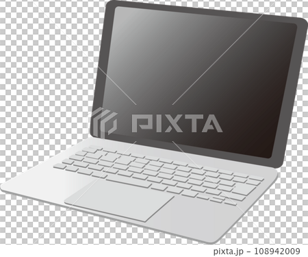 ノートパソコンのイラスト ノートパソコンのイラスト 108942009