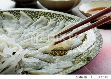 美味しそうなフグ刺し 108943740