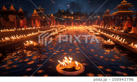 Diwali Festival of Lights Hindu culture of India 108943796