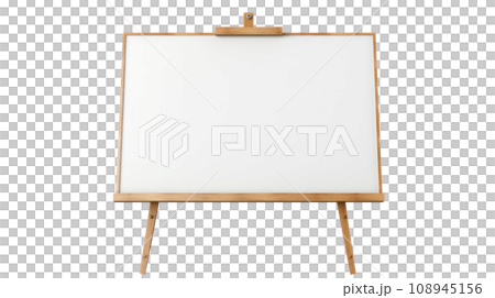 Plot erase board on a transparent background 108945156