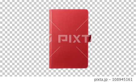 red notebook on a transparent backgroundのイラスト素材 [108945161] - PIXTA