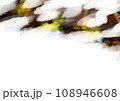 冬らしい色調の余白のある背景画像 108946608
