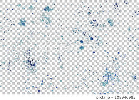 Background material_Watercolor sputtering_Navy blue 108946983