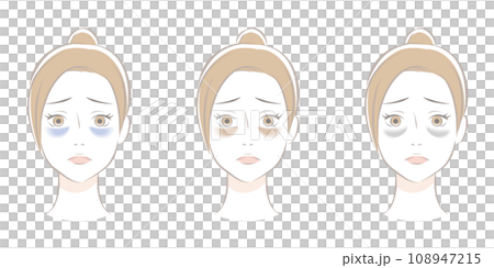 目のクマの種類 108947215