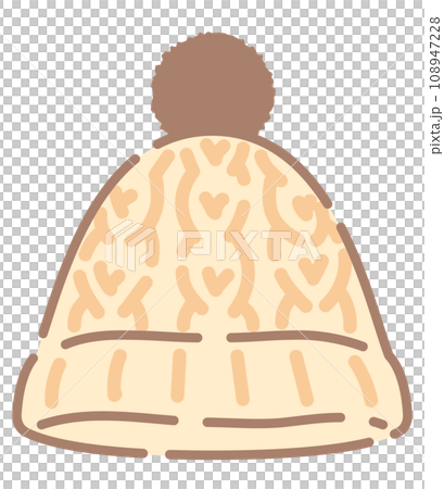 Illustration of knitted hat Illustration of knitted hat 108947228