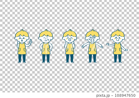 男性保育士さんセット 男性保育士さんセット 108947650