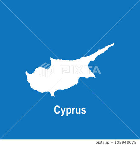 Cyprus map icon Cyprus map icon 108948078