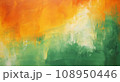 Abstract colorful oil painting on canvas. Oil paint texture with brush Modern art, 108950446