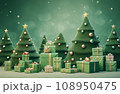 Abstract Advent Background - Christmas Decoration And Defocused Lights 108950475